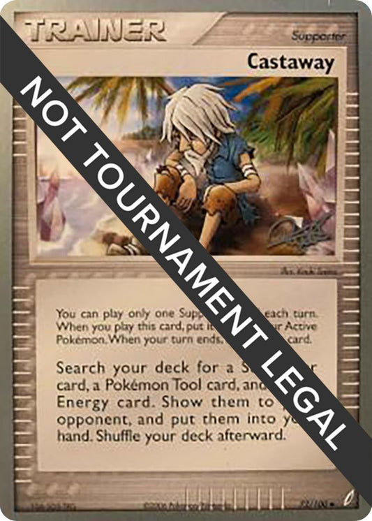 Image for Castaway - 2008 (Paul Atanassov) (72/100) (World Championship Decks) - Pokemon
