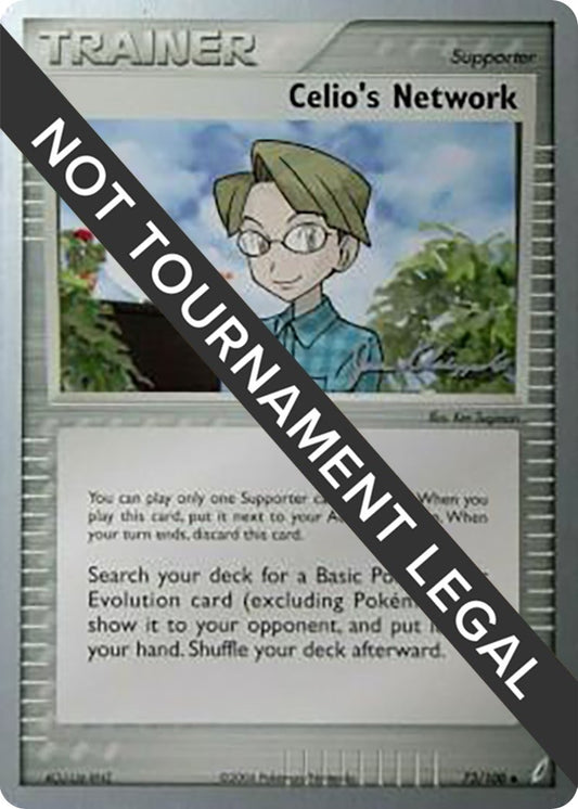 Image for Celio's Network - 2008 (Jason Klaczynski) (73/100) (World Championship Decks) - Pokemon