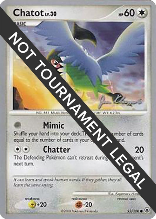 Image for Chatot - 2008 (Jason Klaczynski) (55/100) (World Championship Decks) - Pokemon