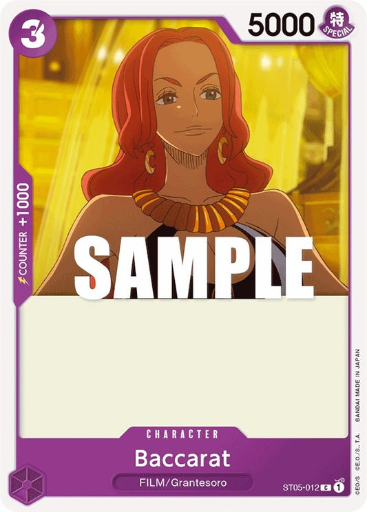 Image for Baccarat (ST05-012) (Starter Deck 5: Film Edition) - One Piece Card Game