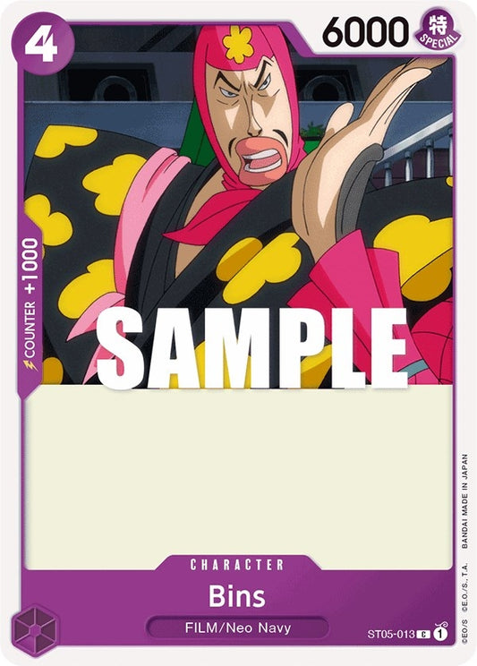 Image for Bins (ST05-013) (Starter Deck 5: Film Edition) - One Piece Card Game