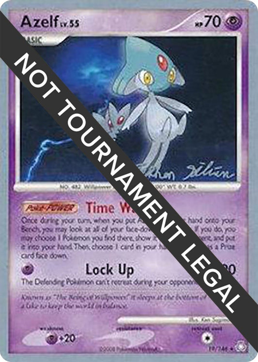 Image for Azelf - 2009 (Stephen Silvestro) (19/146) (World Championship Decks) - Pokemon