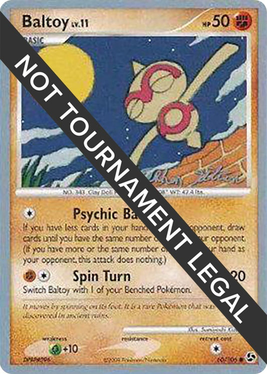 Image for Baltoy - 2009 (Stephen Silvestro) (60/106) (World Championship Decks) - Pokemon