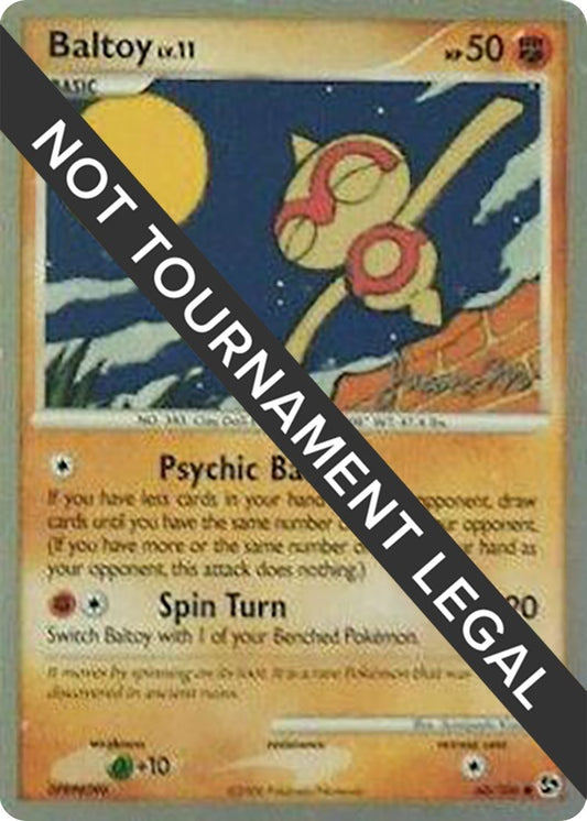 Image for Baltoy - 2009 (Jason Martinez) (60/106) (World Championship Decks) - Pokemon