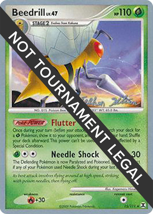 Image for Beedrill (15) - 2009 (Stephen Silvestro) (15/111) (World Championship Decks) - Pokemon