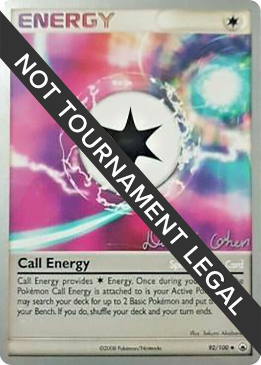 Image for Call Energy - 2009 (David Cohen) (92/100) (World Championship Decks) - Pokemon