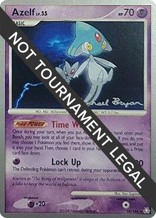 Image for Azelf (19) - 2010 (Mychael Bryan) (19/146) (World Championship Decks) - Pokemon
