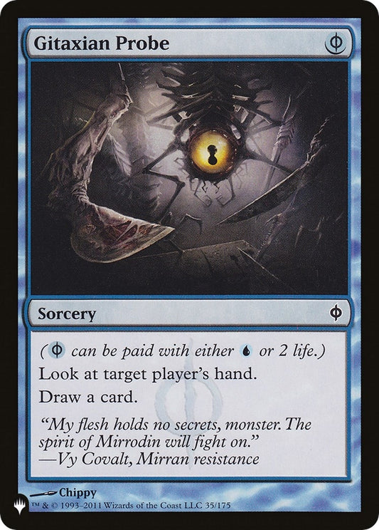 Image for Gitaxian Probe (35/175) (The List Reprints) - Magic: The Gathering