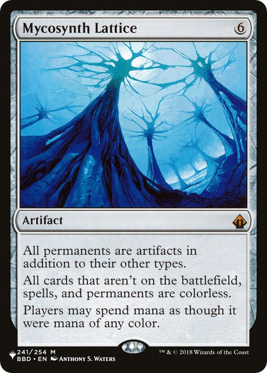 Image for Mycosynth Lattice (241/254) (The List Reprints) - Magic: The Gathering