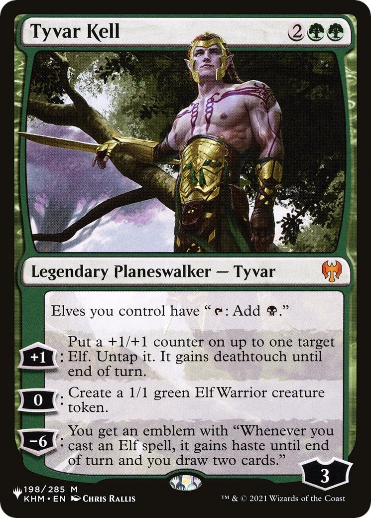 Image for Tyvar Kell (198/285) (The List Reprints) - Magic: The Gathering