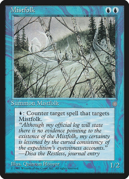 Image for Mistfolk (Ice Age) - Magic: The Gathering