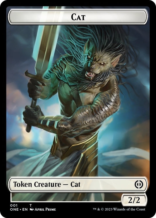 Image for Cat Token (1) (Phyrexia: All Will Be One) - Magic: The Gathering