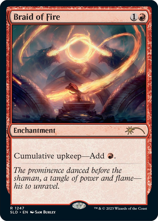 Image for Braid of Fire (1247) (1247) (Secret Lair Drop Series) - Magic: The Gathering