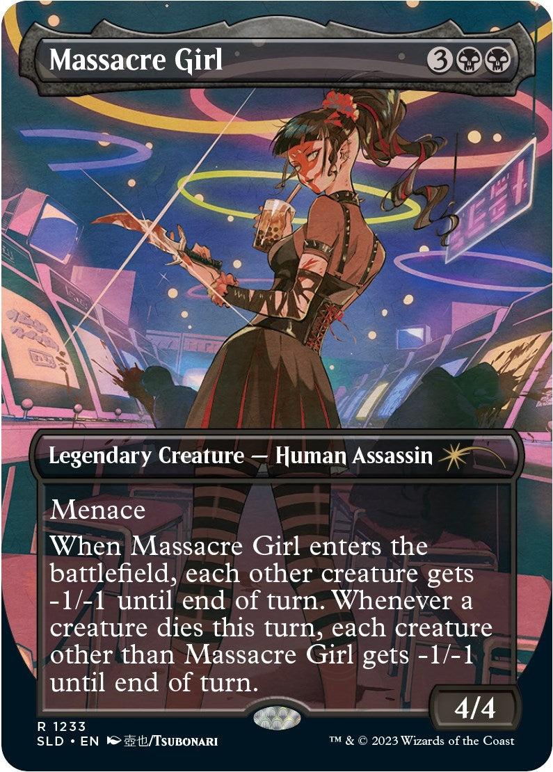 Image for Massacre Girl (1233) (Secret Lair Drop Series) - Magic: The Gathering