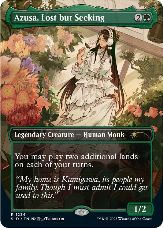 Image for Azusa, Lost but Seeking (1234) (Secret Lair Drop Series) - Magic: The Gathering
