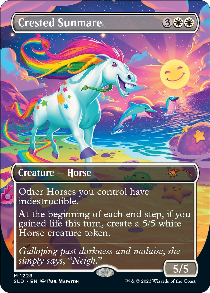 Image for Crested Sunmare (1228) (Secret Lair Drop Series) - Magic: The Gathering