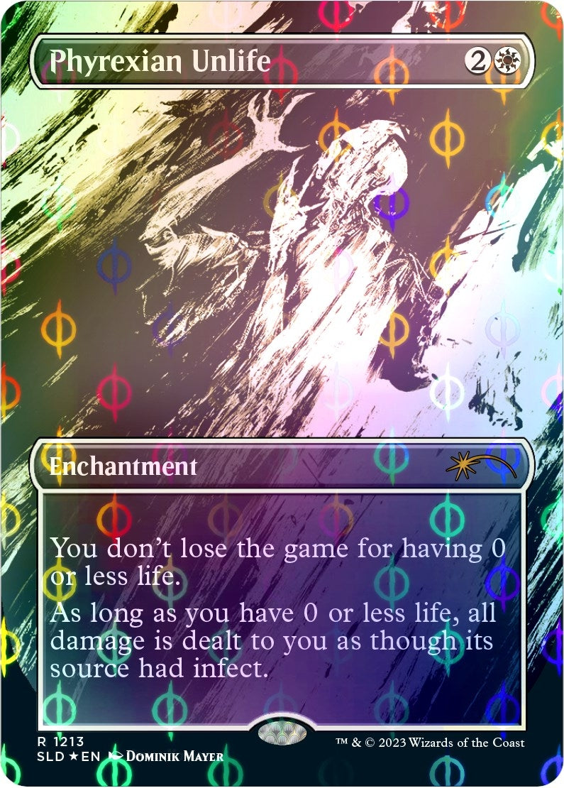 Image for Phyrexian Unlife (Step-and-Compleat Foil) (1213) (Secret Lair Drop Series) - Magic: The Gathering