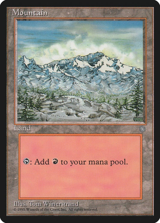 Image for Mountain (340) (340) (Ice Age) - Magic: The Gathering