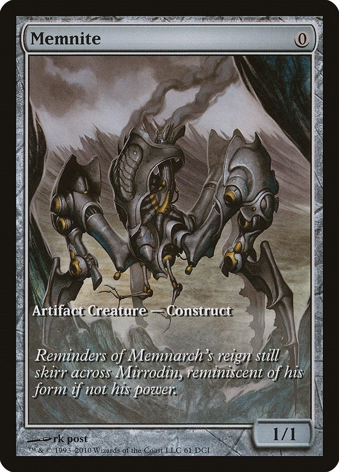 Image for Memnite (61) (Game Day & Store Championship Promos) - Magic: The Gathering