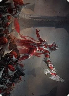 Image for Mite Overseer Art Card (4) (Art Series: Phyrexia: All Will Be One) - Magic: The Gathering