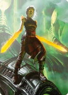 Image for Nahiri, the Unforgiving Art Card (51/81) (51) (Art Series: Phyrexia: All Will Be One) - Magic: The Gathering