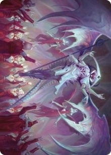 Image for Atraxa, Grand Unifier Art Card (45/81) (45) (Art Series: Phyrexia: All Will Be One) - Magic: The Gathering