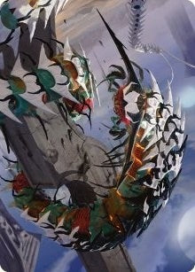 Image for Atraxa's Skitterfang Art Card (55) (Art Series: Phyrexia: All Will Be One) - Magic: The Gathering