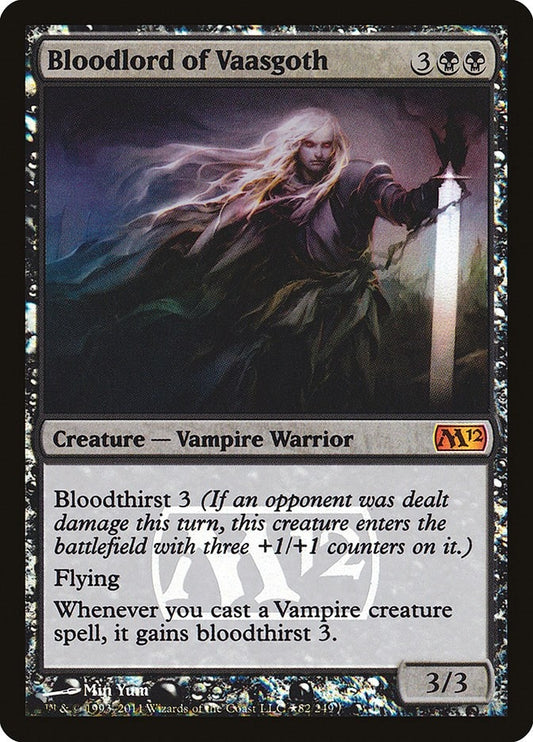 Image for Bloodlord of Vaasgoth (82) (Prerelease Cards) - Magic: The Gathering