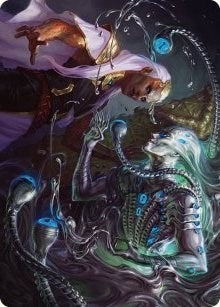Image for Mirage Mockery Art Card (17) (Art Series: Phyrexia: All Will Be One) - Magic: The Gathering