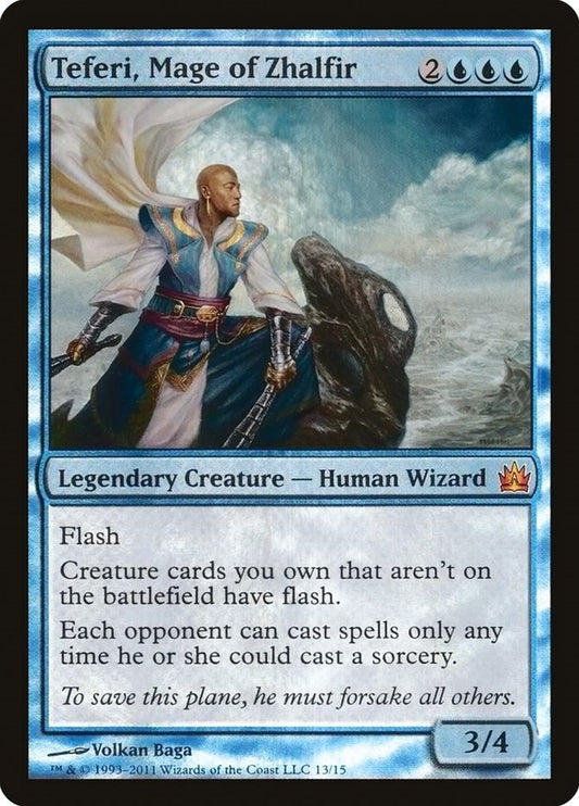 Image for Teferi, Mage of Zhalfir (13) (From the Vault: Legends) - Magic: The Gathering