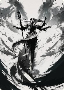 Image for Atraxa, Grand Unifier Art Card (77/81) (77) (Art Series: Phyrexia: All Will Be One) - Magic: The Gathering