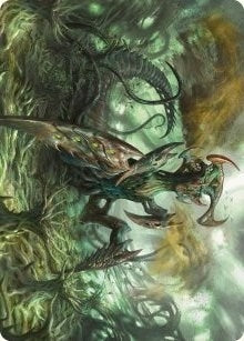 Image for Zopandrel, Hunger Dominus Art Card (44) (Art Series: Phyrexia: All Will Be One) - Magic: The Gathering
