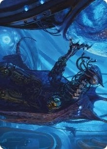 Image for Atmosphere Surgeon Art Card (12) (Art Series: Phyrexia: All Will Be One) - Magic: The Gathering