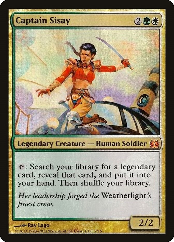Image for Captain Sisay (2) (From the Vault: Legends) - Magic: The Gathering