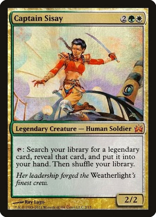 Image for Captain Sisay (2) (From the Vault: Legends) - Magic: The Gathering