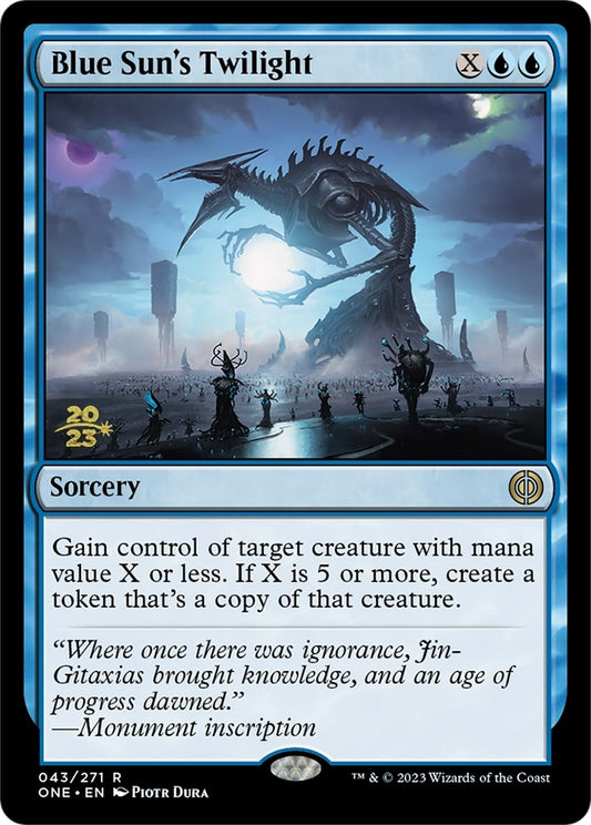 Image for Blue Sun's Twilight (43) (Prerelease Cards) - Magic: The Gathering