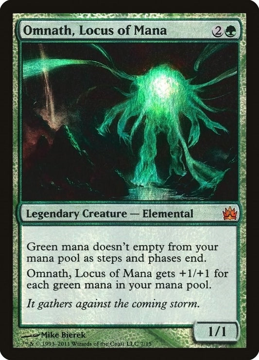 Image for Omnath, Locus of Mana (7) (From the Vault: Legends) - Magic: The Gathering