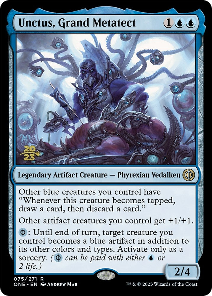 Image for Unctus, Grand Metatect (75) (Prerelease Cards) - Magic: The Gathering