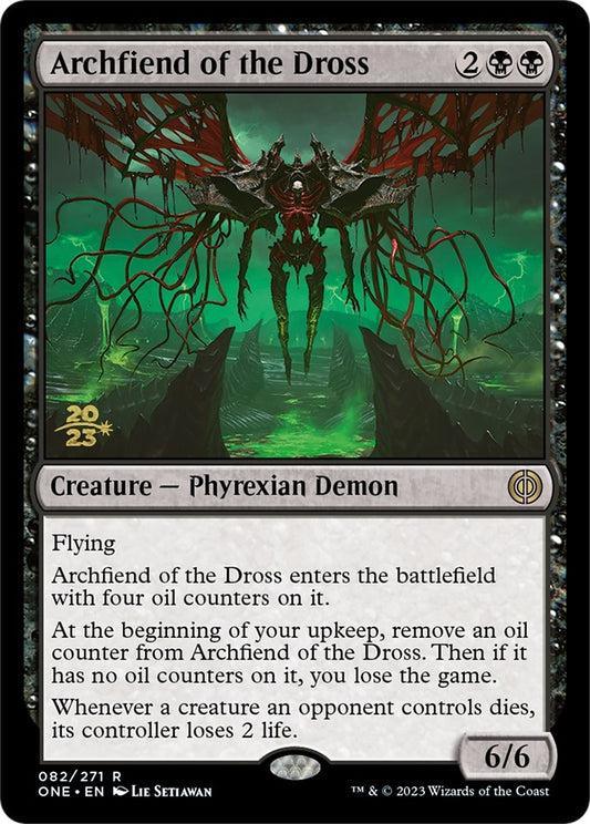 Image for Archfiend of the Dross (82) (Prerelease Cards) - Magic: The Gathering