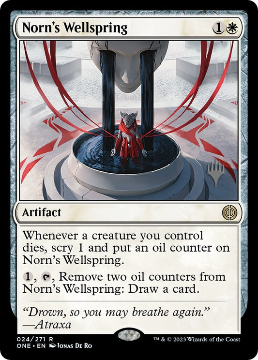 Image for Norn's Wellspring (24) (Promo Pack: Phyrexia: All Will Be One) - Magic: The Gathering