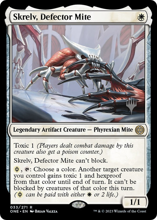 Image for Skrelv, Defector Mite (33) (Promo Pack: Phyrexia: All Will Be One) - Magic: The Gathering