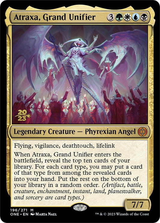 Image for Atraxa, Grand Unifier (196) (Prerelease Cards) - Magic: The Gathering
