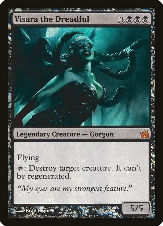 Image for Visara the Dreadful (15) (From the Vault: Legends) - Magic: The Gathering