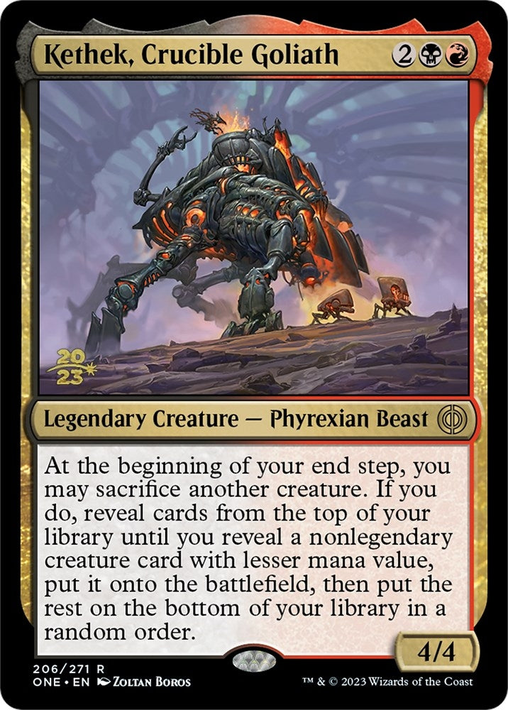 Image for Kethek, Crucible Goliath (206) (Prerelease Cards) - Magic: The Gathering