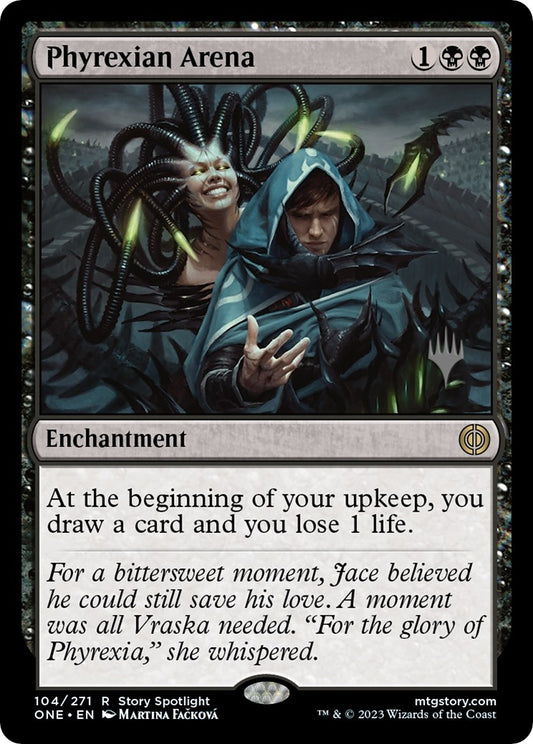 Image for Phyrexian Arena (104) (Promo Pack: Phyrexia: All Will Be One) - Magic: The Gathering