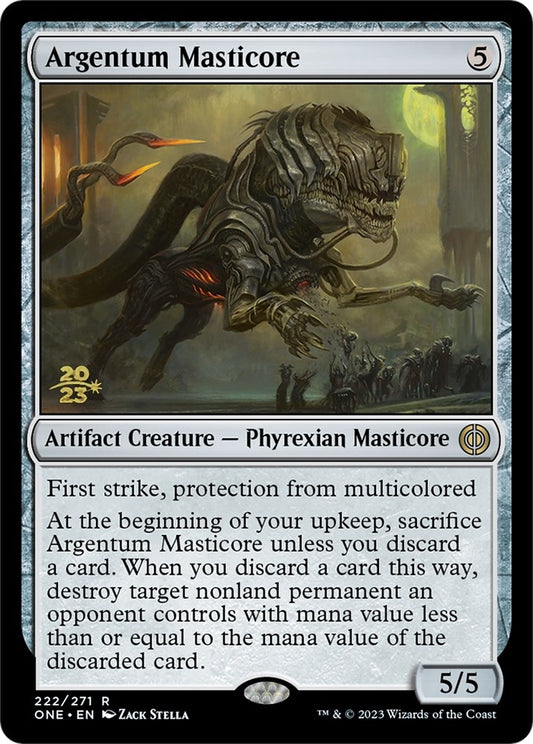 Image for Argentum Masticore (222) (Prerelease Cards) - Magic: The Gathering