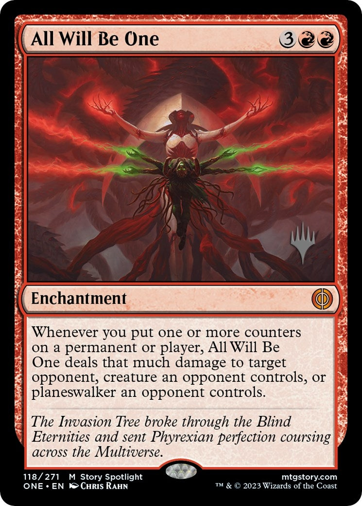 Image for All Will Be One (118) (Promo Pack: Phyrexia: All Will Be One) - Magic: The Gathering