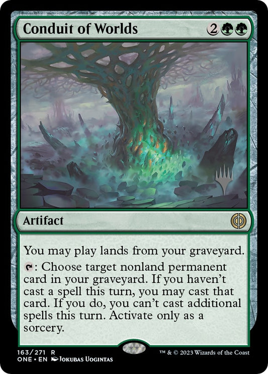 Image for Conduit of Worlds (163) (Promo Pack: Phyrexia: All Will Be One) - Magic: The Gathering