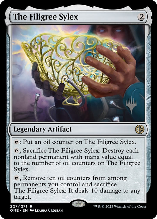 Image for The Filigree Sylex (227) (Promo Pack: Phyrexia: All Will Be One) - Magic: The Gathering