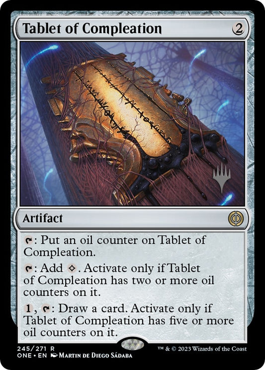 Image for Tablet of Compleation (245) (Promo Pack: Phyrexia: All Will Be One) - Magic: The Gathering